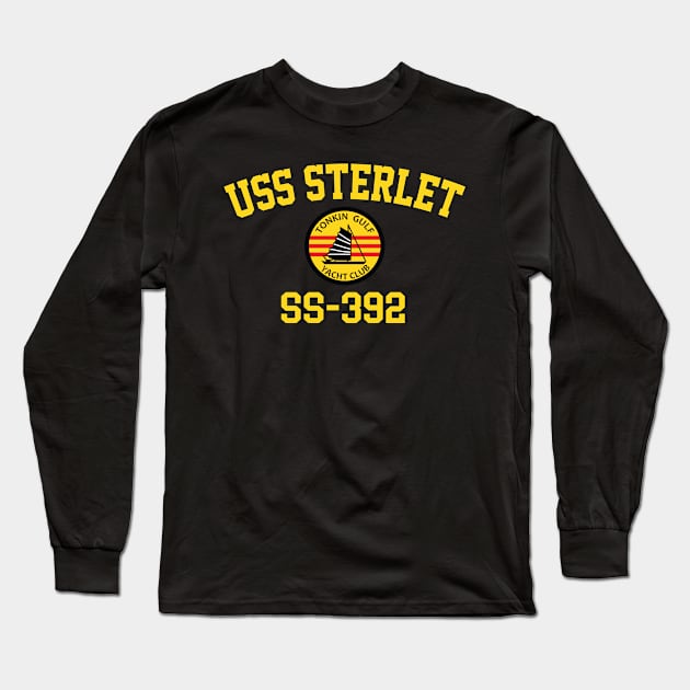 USS Sterlet SS-392 Long Sleeve T-Shirt by Tonkin Gulf Yacht Club